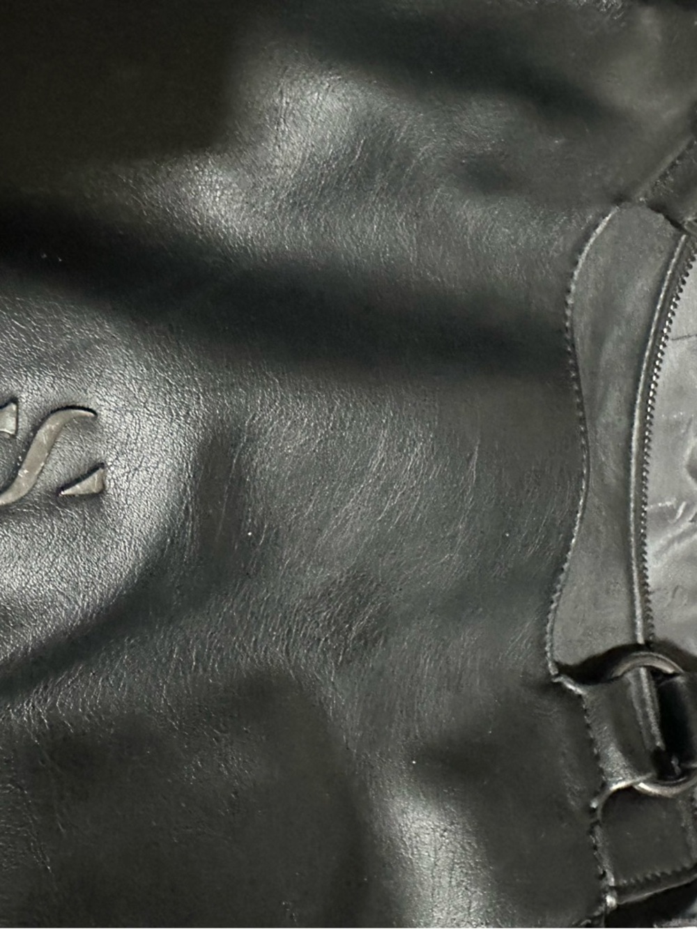 Simply Vera Vera Wang Black Tote with Interior Zip Pocket